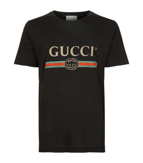 gucci t shirt herr|fake gucci shirt.